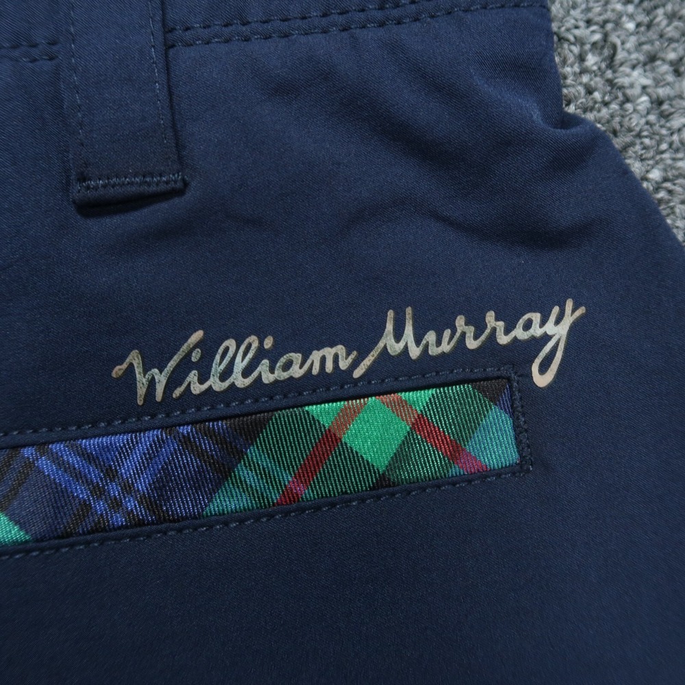 William Murray Pants Mens 30x33 Blue Performance 5 Pocket‎ Chino Stretch Wicking - Picture 7 of 11